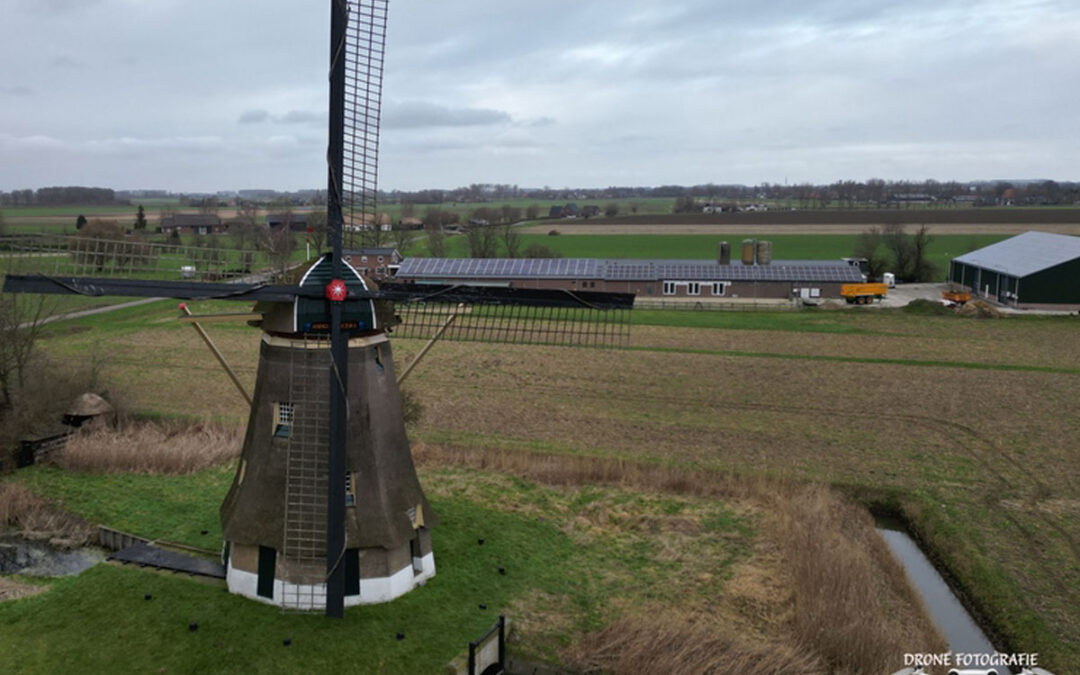 Hank – De Zuid Hollandse Molen is een mooie drone plek