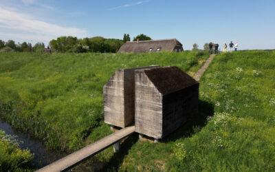 Zijderveld – met je drone bij de doorgezaagde bunker vliegen